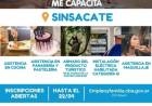 SINSACATE :  ULTIMO DIA DE INSCRIPCION CBA ME CAPACITA 
