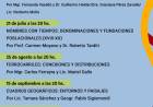 JESÚS MARÍA: CICLO DE CHARLAS DE HISTORIA COMPARADA DEL NORTE Y SUR DE CÓRDOBA