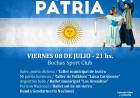 COLONIA CAROYA: NOCHE PATRIA PARA ESPERAR EL DÍA DE LA INDEPENDENCIA