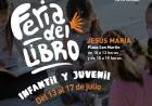 JESÚS MARÍA: FERIA DEL LIBRO INFANTIL Y JUVENIL Y MÁS PROPUESTAS