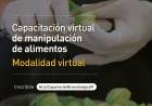 #JesusMaria : Nueva capacitación online en manipulación de alimentos 