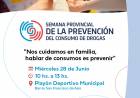 #ColoniaCaroya : Actividad por la Semana de Prevención de Consumo de Drogas