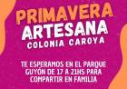 #ColoniaCaroya : “Primavera artesana” en el Parque de Guyón