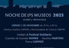 #ColoniaCaroya : Noche de los Museos solidaria