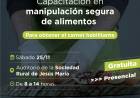 #JesusMaria : Capacitación en manipulación de alimentos