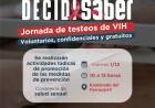 #JesusMaria : Testeos y demás, por el Día de la Lucha contra el VIH