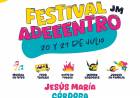 #JesusMaria : Festival Adeeentro con música, gastronomía y humor cordobés con Camilo y Nardo