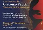 #JesusMaria : Concierto homenaje a Giacomo Puccini en la Estancia Jesuítica