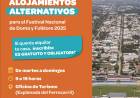 #JesusMaria : Se habilita el registro de Alojamientos Alternativos Temporarios para el Festival
