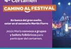#JesusMaria :  Lanzan inscripciones para el certamen “Camino al Festival”