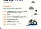 #ColoniaCaroya : Bicitour Nocturno  en el Mes Facundiano