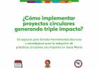 #JESUSMARIA : capacitarán a empresas y emprendedores en economía circular