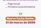 #JESUSMARIA:  Se extiende el vencimiento del pago del servicio de Agua y Cloacas