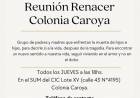 #COLONIACAROYA: Grupo Renacer: el amor después del dolor