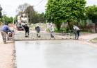 #COLONIACAROYA: Avanza la pavimentación de la calle 45: la obra ya alcanzó el 50?ejecución y se realiza con recursos propios