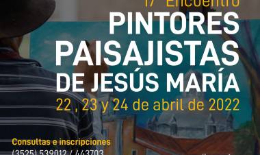 JESUS MARIA:  SE VIENE EL ENCUENTRO DE PINTORES PAISAJISTAS