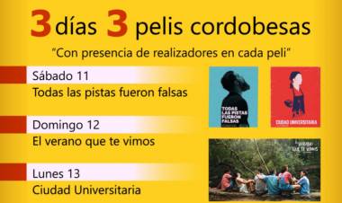COLONIA CAROYA: FINDE DE PELIS CORDOBESAS EN EL CINE SOCIAL LA BICICLETA