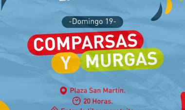 JESUS MARIA: Con Magui Olave y Lisandro Márquez como protagonistas, la ciudad presenta dos súper jornadas de Carnaval.