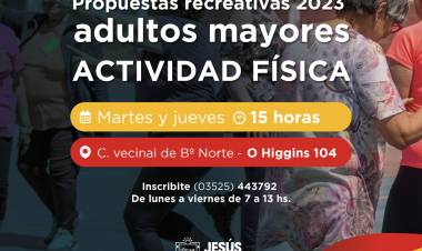 #JesusMaria : La Municipalidad lanza propuestas recreativas para adultos mayores