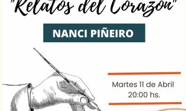 #ColoniaCaroya : Se presentará el segundo libro de Nanci Piñeiro.
