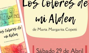 #ColoniaCaroya : PRESENTACIÓN DE LIBRO "LOS COLORES DE MI ALDEA"