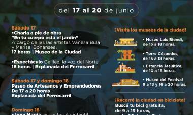 #JesusMaría : Finde XL con propuestas para todos los gustos