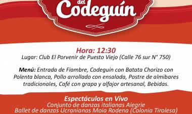 #ColoniaCaroya : 40° Edición de la Fiesta Provincial del Codeguín