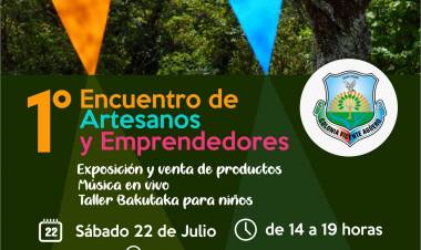 #ColoniaVicenteAgüero : 1° Encuentro de Artesanos y Emprendedores