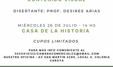 #ColoniaCaroya : Capacitación sobre redes sociales