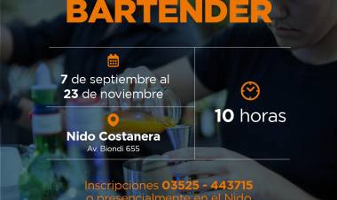 #JesusMaria : Nuevo curso de bartender