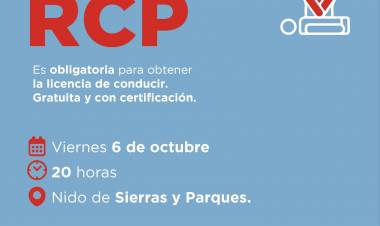 #JesusMaria : Curso de RCP en Barrio Sierras y Parques