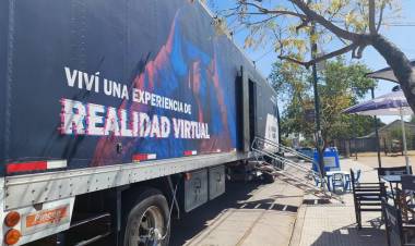 #JesusMaria : Llegó a la ciudad la campaña itinerante "El otro accidente" sobre educación vial