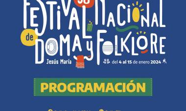 #JesusMaria: SE LANZÓ LA CUENTA REGRESIVA