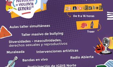 #JesusMaria : Segunda Jornada Intercolegial de E.S.I. y Prevención de Violencia de Género