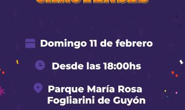 #COLONIACAROYA : ¡Noche de carnaval el Domingo 11!