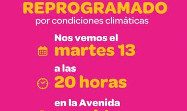 #JESUSMARIA : Carnavales reprogramado para el martes 13