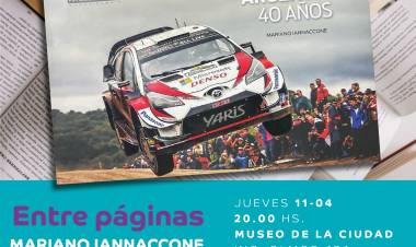 #JesusMaria :Presentación del libro “Rally de Argentina, 40 años”