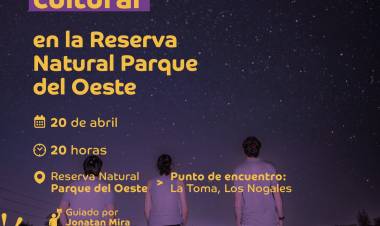 #JesusMaria : Actividades en el marco del Mes del Astroturismo