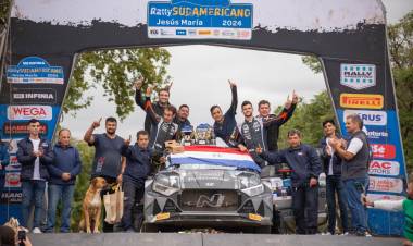 #JesusMaria : Con una ceremonia a pura emoción cerró el Rally Sudamericano Jesús María