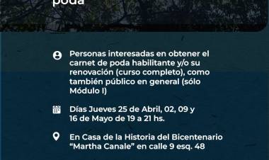 #ColoniaCaroya : CONVERSATORIO Y CAPACITACIÓN SOBRE ARBOLADO