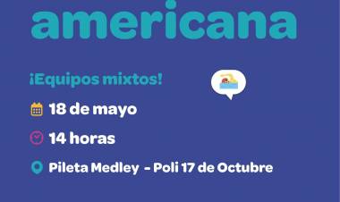 #JesusMaria : Inscripciones abiertas para Posta Americana en la pileta Medley