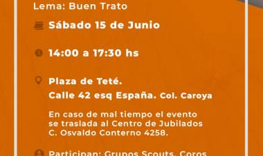 #ColoniaCaroya : ENCUENTRO INTERGENERACIONAL EN UNA FECHA ESPECIAL