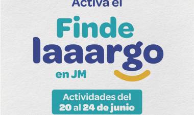 #JesusMaria : Agenda para el finde súper largo