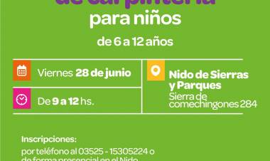#JesusMaria : Talleres para niños de costura y carpintería