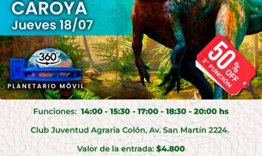 #ColoniaCaroya : Experiencias espaciales, jurásicas y submarinas para la familia