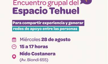 #JesusMaria : Encuentro grupal con participantes del Espacio Tehuel