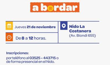 #JesúsMaría : Lanzan el taller "Aprendamos a bordar"