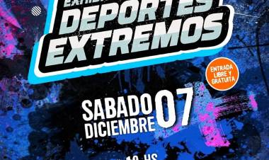 #ColoniaCaroya : Clínica y exhibición en el Skate Park