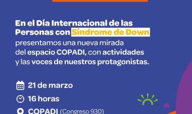 #JesusMaria : Presentará una nueva mirada del COPADI