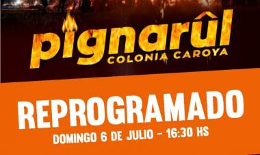 #ColoniaCaroya: Pignarûl postergado